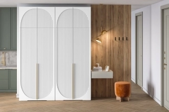 Брей-2 с антресолью Белый