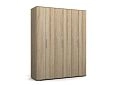 Шкаф распашной Гармошка-9 Дуб Сонома
