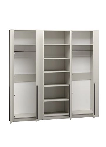 Шкаф распашной Хейсон-10 Кашемир Черный - фото 4