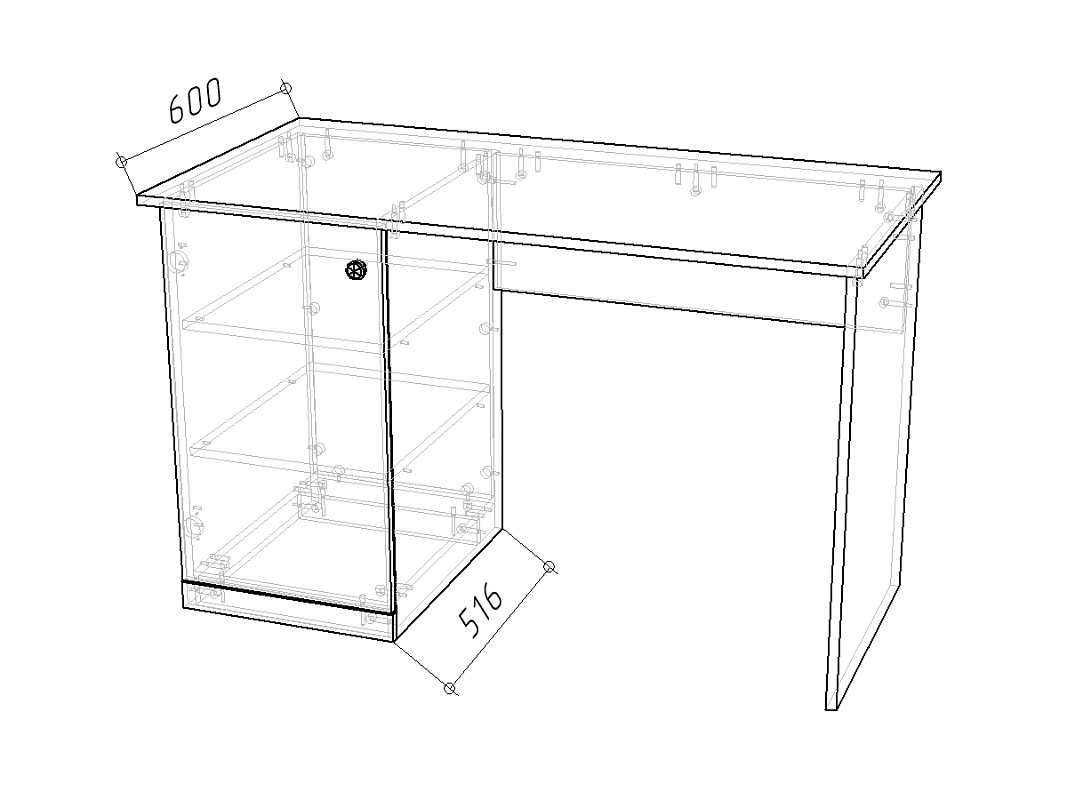 Стенка детская Скарабей-8 Аквамарин - фото 7