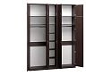 Шкаф распашной Лайт-5 с антресолью Венге