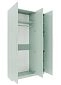 Шкаф распашной Калифорния-3 Пастельный Зеленый
