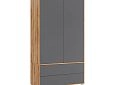 Шкаф распашной Скарлет-12 Графит