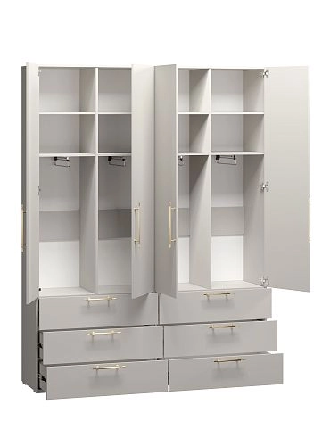 Шкаф распашной Мори-Хелена-9 Кашемир - фото 4