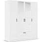 Шкаф распашной Бари-2 Белый