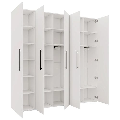 Шкаф распашной Калифорния-Стиль-12 Белый - фото 2