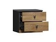 Тумба прикроватная Банни-3 Дуб Мореный