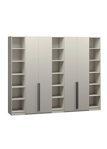 Шкаф распашной Хейсон-11 Кашемир Черный - фото 3