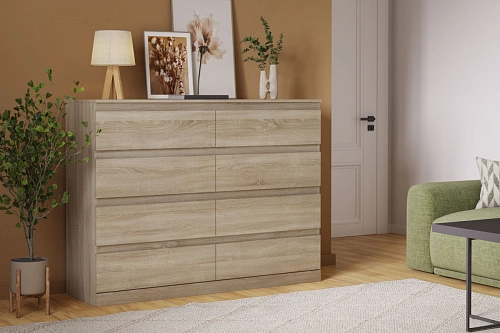Комод Стефани Мальм-13 Дуб Сонома - фото 1