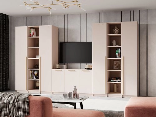 Стенка Лорена Пакс ТВ-стенка 19 Кашемир - фото 1