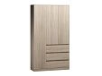 Шкаф распашной Стефани Мальм-3 Дуб Сонома
