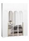 Шкаф распашной Брей-5 Хит с антресолью с зеркалами Белый