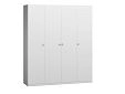 Шкаф распашной Скарабей-4 Белый