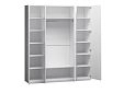 Шкаф распашной Скарабей-4 Белый