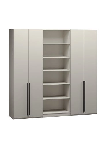 Шкаф распашной Хейсон-10 Кашемир Черный - фото 3