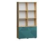 Стеллаж Салерно NEW 2 Аквамарин