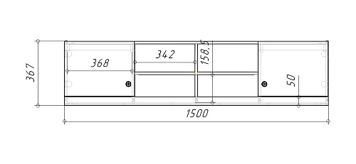 Антресоль Банни-4 Белый - фото 5