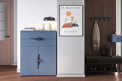 Комод Белиз-1 Альби полуночно-синий - фото 1