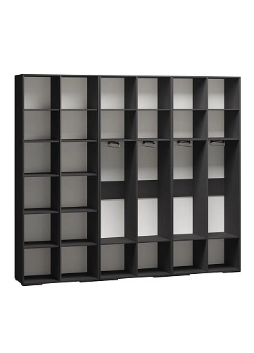 Шкаф распашной Брей-3.2 Чёрный - фото 4