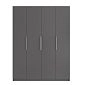 Шкаф распашной Калифорния-4 Графит