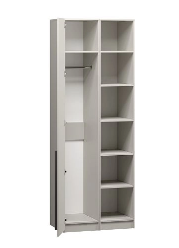 Шкаф распашной Хейсон-27 Кашемир Черный - фото 4