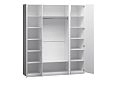 Шкаф распашной Стрекоза Mini-4 Белый