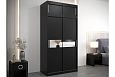 Шкаф-купе Бенито-1А Чёрный