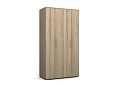 Шкаф распашной Гармошка-6 Дуб Сонома