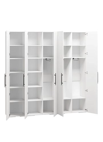 Шкаф распашной Мори-Хелена-12 Белый - фото 3