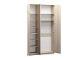 Шкаф распашной Лайт-3 с антресолью Дуб Сонома