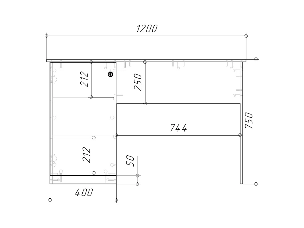 Стенка детская Скарабей-8 Аквамарин - фото 8