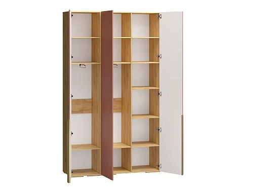 Шкаф распашной Кайси МДФ-5 Шарли Терракота - фото 3