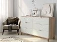 Комод Марвин Йорк 7 фрезеровка 2 Милк