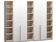 Шкаф распашной Хейсон-11 Белый Дуб Сонома